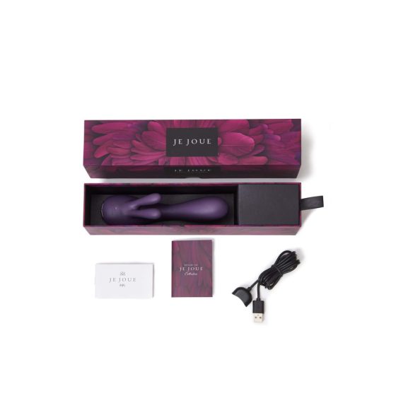 Je Joue Fifi - zasilany bateryjnie, wodoodporny wibrator z różdżką (fioletowy)