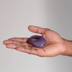   Je Joue Mio - zasilany bateryjnie, wodoodporny, wibrujący pierścień na penisa (fioletowy)