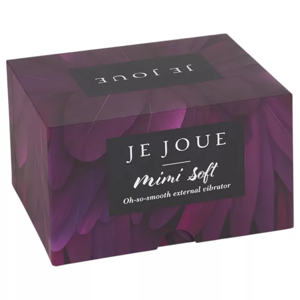 Je Joue Mimi Soft - akumulatorowy, wodoodporny stymulator łechtaczki (fiolet)
