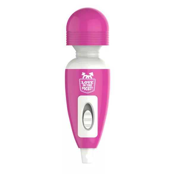 Love Wand - mini masażer wibracyjny - różowy