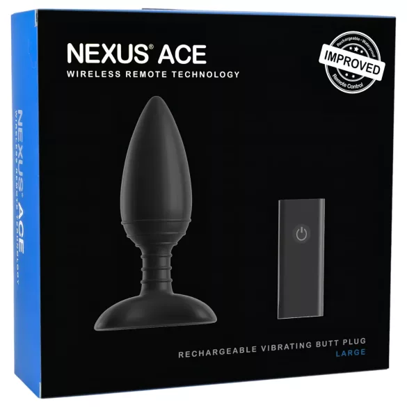 Nexus Ace - duży, zdalny, akumulatorowy wibrator analny