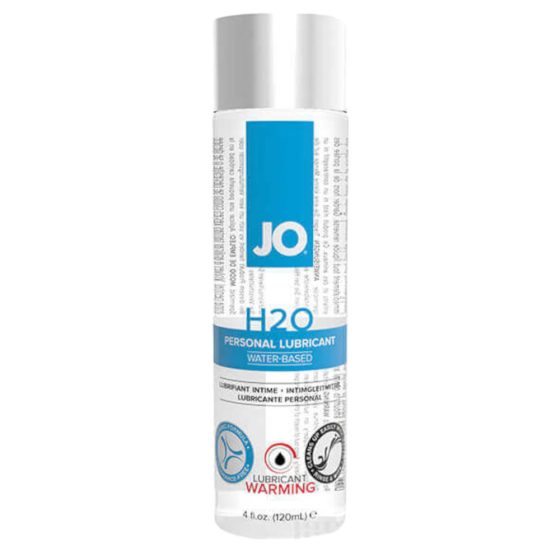 JO H2O - rozgrzewający lubrykant na bazie wody (120 ml)