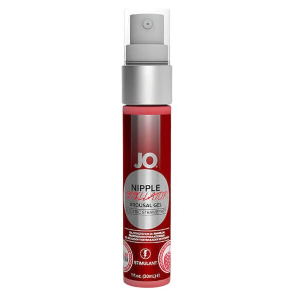 System JO - Mrowiący żel do sutków - truskawka (30 ml)