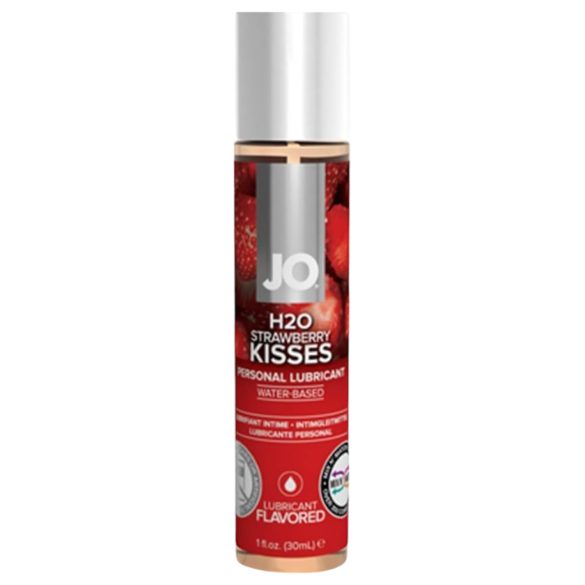 JO H2O truskawkowy pocałunek - żel intymny wodny (30ml)