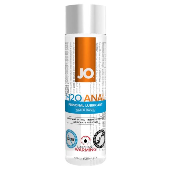 JO H2O Anal Warming - rozgrzewający lubrykant analny na bazie wody (120ml)