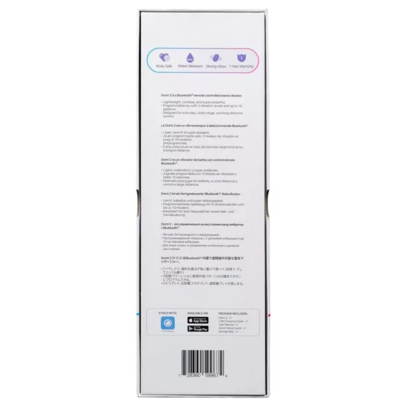 Lovense - masażer wibrator zdalnie sterowany - czarny