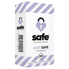   SAFE Just Safe - prezerwatywy standardowe - wanilia - 10 sztuk