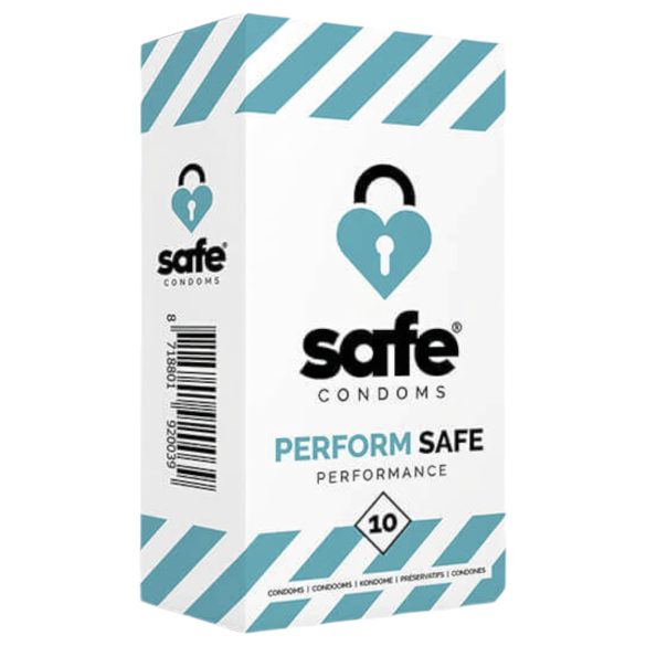 SAFE Perform Safe - duże prezerwatywy (10 sztuk)