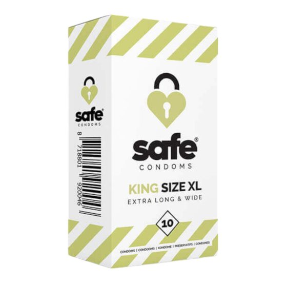 SAFE King Size XL - bardzo duże prezerwatywy (10 sztuk)
