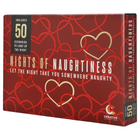 FIFTY NIGHTS OF NAUGHTINESS - gra erotyczna dla par - wersja angielska