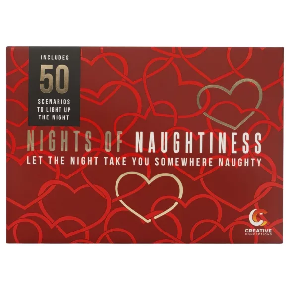 FIFTY NIGHTS OF NAUGHTINESS - gra erotyczna dla par - wersja angielska