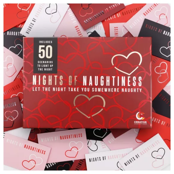 FIFTY NIGHTS OF NAUGHTINESS - gra erotyczna dla par - wersja angielska