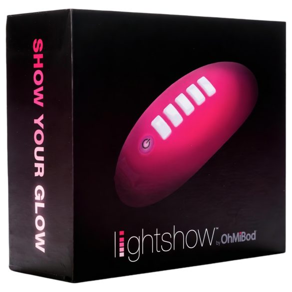 OHMIBOD Lightshow - inteligentny wibrator z efektem świetlnym (różowy)