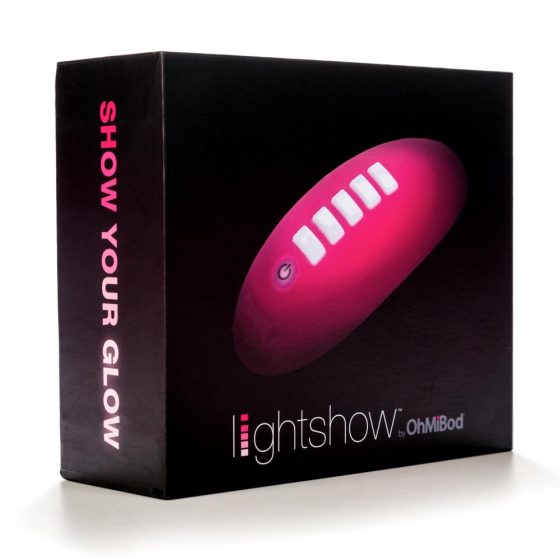 OHMIBOD Lightshow - inteligentny wibrator łechtaczkowy z pokazem świetlnym (różowy)