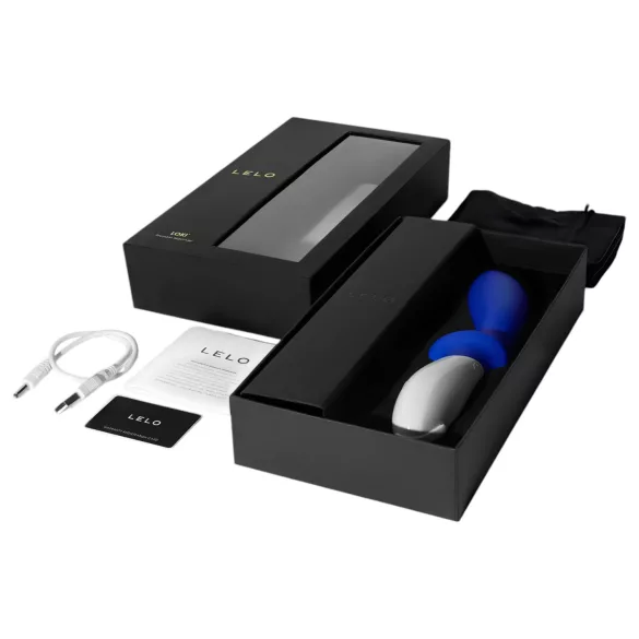 LELO Loki - wibrujący stymulator prostaty - wodoodporny - niebieski