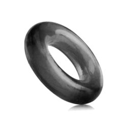 Screaming O - silikonowy pierścień na penisa (czarny)