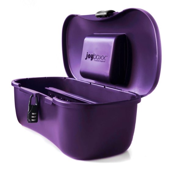 JOYBOXXX - higieniczne pudełko do przechowywania (fioletowe)