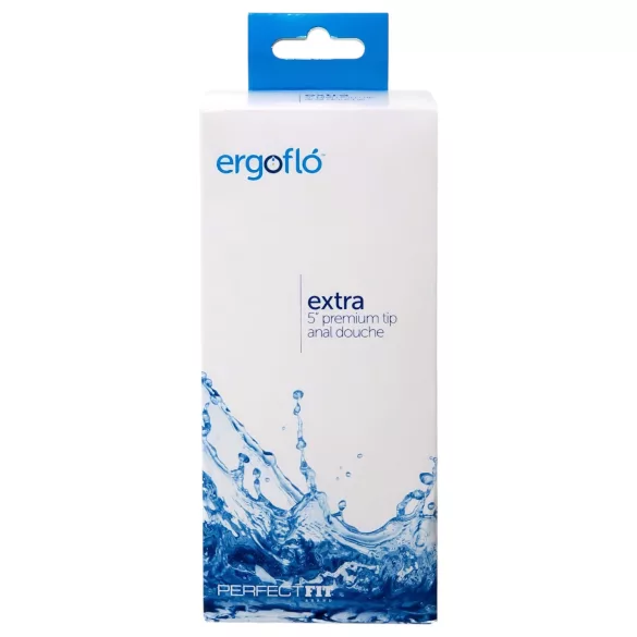 Perfect Fit Ergoflo Extra - irygator do mycia analnego i intymnego - czarny