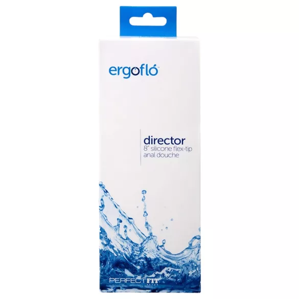 Perfect Fit Ergoflo Director - irygator analny i intymny - czarny