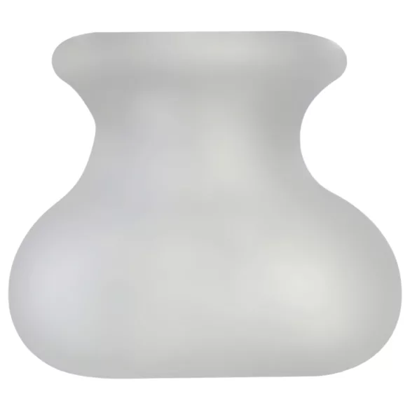 Perfect Fit - worek na jądra XL - przezroczysty silikonowy stretcher