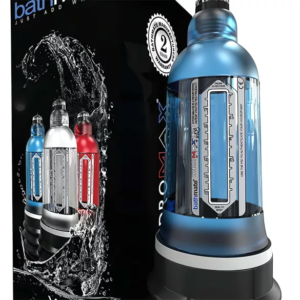 Bathmate Hydromax 7 Wide Boy - hydropompa (niebieska)