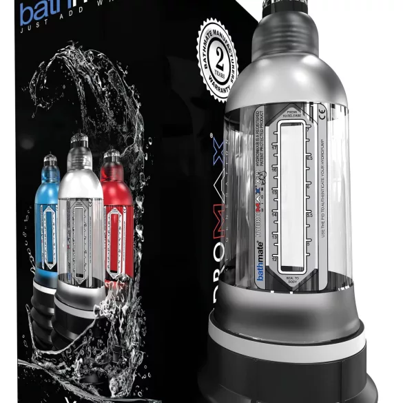 Bathmate Hydromax 7 Wide - pompka do penisa wodna - przezroczysta