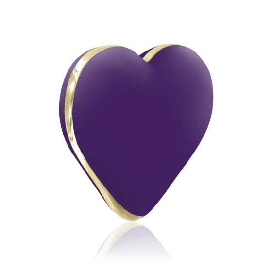 RS Icons Heart - ładowalny wibrator łechtaczkowy (fioletowy)
