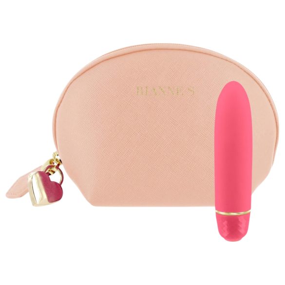 Rianne Essentials Classique - silikonowy wibrator szminka (koralowy)