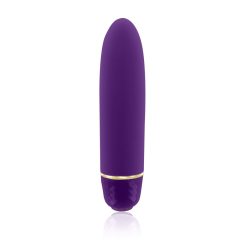   Rianne Essentials Classique Deep - silikonowy wibrator w szmince (fioletowy)