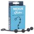 Nexus Excite - Czarna koralikowa analna zabawka - mały rozmiar