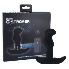   Nexus G-stroker - masażer prostaty z pilotem - wibrator - czarny
