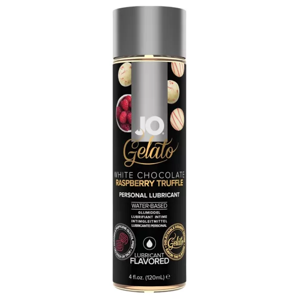 System JO - jadalny lubrykant - biała czekolada malinowa trufla - 120ml