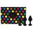 FEELZTOYS Bibi - zestaw czarnych korków analnych (3 sztuki)
