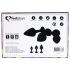 FEELZTOYS Bibi - zestaw czarnych korków analnych (3 sztuki)