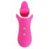 FEELZTOYS Clitella - ładowany, obrotowy stymulator oralny (różowy)