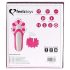 FEELZTOYS Clitella - ładowany, obrotowy stymulator oralny (różowy)