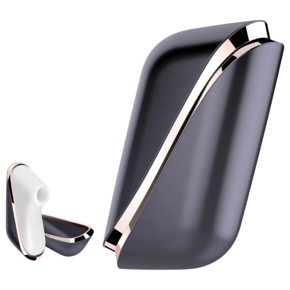 Satisfyer Traveler - podręczny stymulator łechtaczki (czarno-biały)