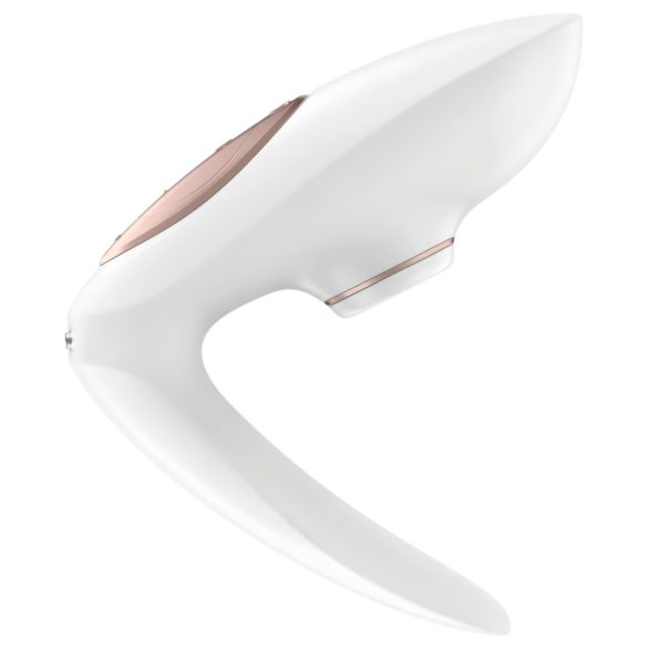 Satisfyer Pro 4 Couples - biały akumulatorowy masażer falowy dla par