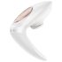 Satisfyer Pro 4 Couples - biały akumulatorowy masażer falowy dla par