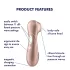 Satisfyer Pro 2 Gen2 - stymulator łechtaczki bezprzewodowy - brązowy
