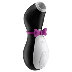   Satisfyer Penguin - stymulator łechtaczki wodoodporny akumulatorowy czarno-biały