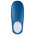 Satisfyer Podwójny Wieloryb - Wibrator dla Par z 2 Silnikami (Niebieski)