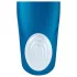 Satisfyer Double Whale - wibrator dla par z 2 silnikami - niebieski