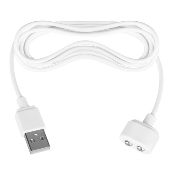 Satisfyer - Magnetyczny kabel USB do ładowarki (biały)