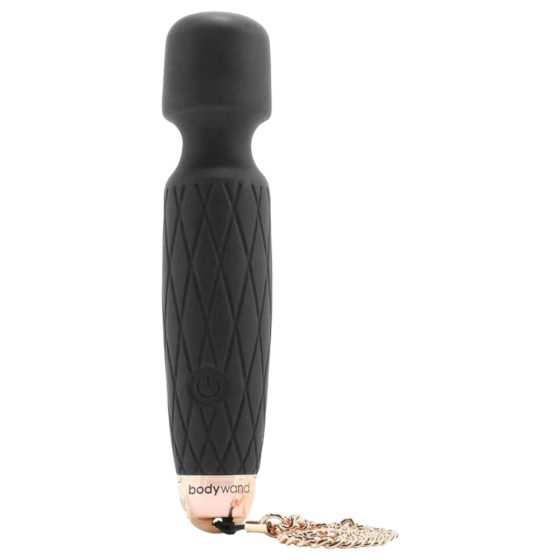 Bodywand Luxe - ładowalny mini masażer-wibrator (czarny)