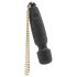 Bodywand Luxe - akumulatorowy mini masażer-wibrator (czarny)