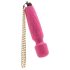 Bodywand Luxe - mini wibrator różowy, akumulatorowy masażer
