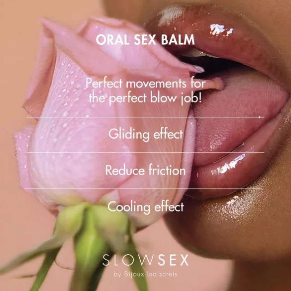 Slow Sex - balsam do seksu oralnego - efekt chłodzący - 10ml