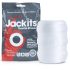 Screaming Jackits - masturbator, pierścień na penisa i extender (przezroczysty)