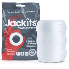  Screaming Jackits - masturbator, pierścień na kutasa i nosze (przezroczyste)